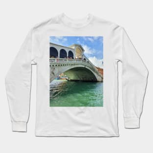 Venice Rialto Bridge view Long Sleeve T-Shirt